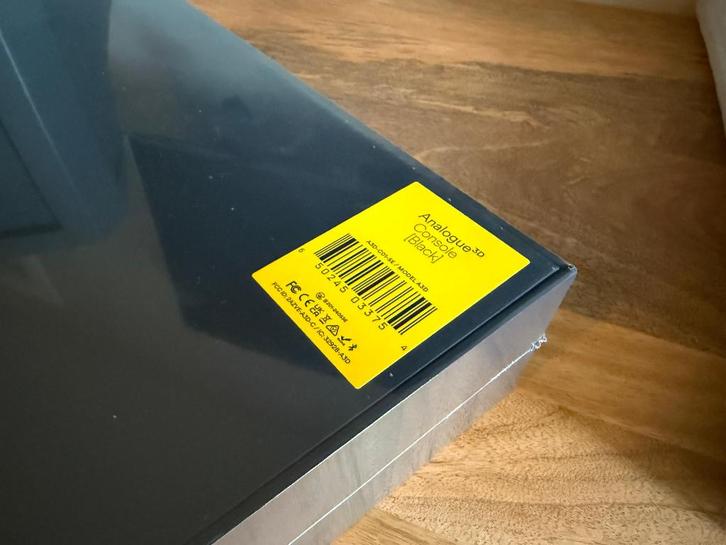 Nieuwe Analogue 3D (zwart), Spelcomputers en Games, Spelcomputers | Nintendo 64, Nieuw, Zonder controller, Met geheugenkaart, Ophalen of Verzenden