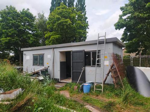 Gebruikte Bouwkeet met Toilet, Doe-het-zelf en Verbouw, Bouwketen en Schaftketen, Gebruikt, Ophalen of Verzenden