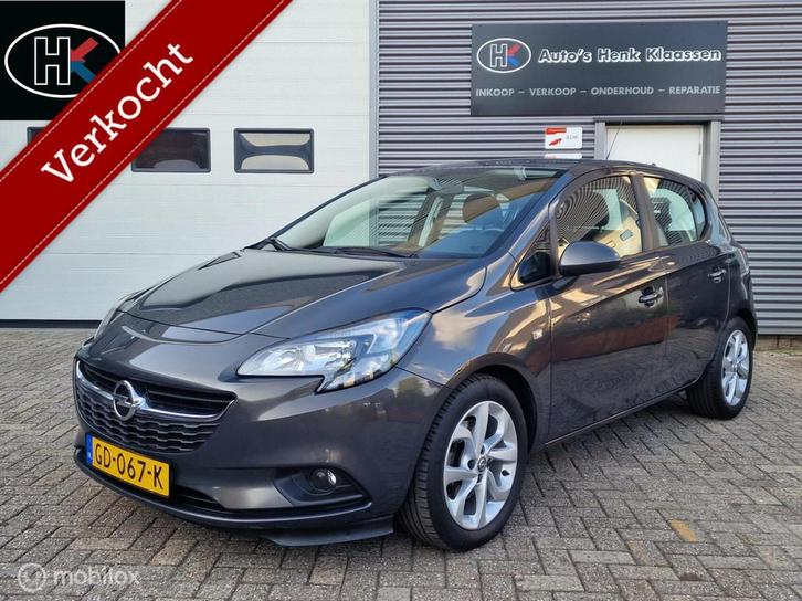 Opel Corsa 5-deurs 1.0Turbo Edition Airco elRam CDVab NL NAP, Auto's, Opel, Bedrijf, Corsa, ABS, Airbags, Airconditioning, Alarm