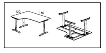 Ikea bureau Galant - afbeelding 6