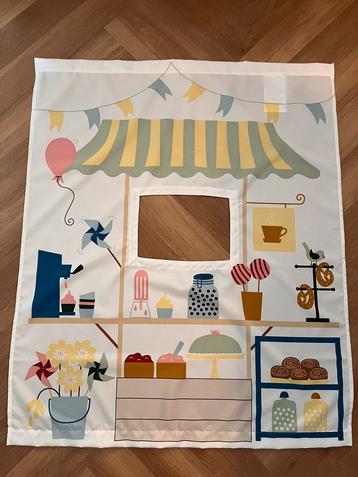 Kura bedgordijn marktkraam beschikbaar voor biedingen