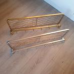 2 midcentury design treinkapstokken. Aluminium., Ophalen of Verzenden