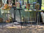 Plantentafels en bijzettafeltjes van metaal, brons en zwart., Ophalen of Verzenden, Nieuw