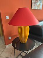 Retro tafellamp keramiek, Huis en Inrichting, Lampen | Tafellampen, Ophalen, Overige materialen, Gebruikt, 50 tot 75 cm