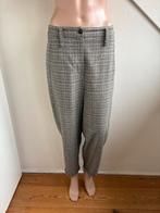 Annette Görtz broek maat 36/38 geruit geblokt beige grijs, Beige, Annette Görtz, Ophalen of Verzenden, Zo goed als nieuw