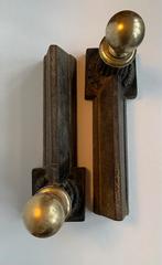 Haardvuurbokken - 2 stuks, Ophalen, Gebruikt, Vrijstaande haard, Houthaard