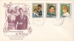 Huwelijk Charles en Diana 1981 op speciaal geïllustr. cover, Postzegels en Munten, Envelop, Ophalen of Verzenden