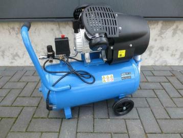 Gude 2 cilinder 3 Pk compressor 50 liter ketel 10 Bar. beschikbaar voor biedingen