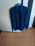Mooie blouse van Hugo boss, Kleding | Heren, Overhemden, Zo goed als nieuw, Hugo boss, Blauw, Halswijdte 39/40 (M)