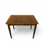 Vintage palissander teakfineer salontafel uit de jaren, Gebruikt, 100 tot 150 cm, 50 tot 75 cm, ?