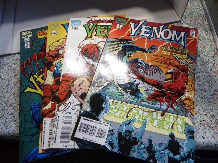 American comic Venom Carnage Unleashed, Boeken, Strips | Comics, Zo goed als nieuw, Meerdere comics, Amerika, Ophalen of Verzenden
