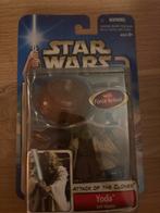 Star Wars Yoda Attack of the Clones Actiefiguur, Ophalen of Verzenden, Nieuw, Actiefiguurtje