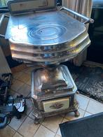 Leuvense /plattebuiskachel (sier), Antiek en Kunst, Ophalen of Verzenden