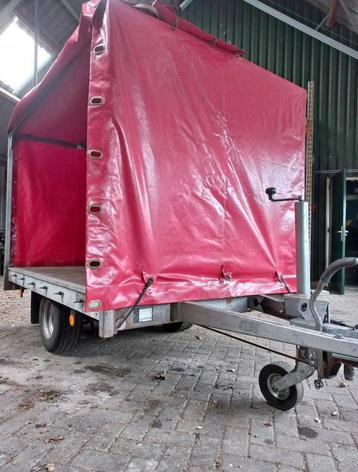 Hapert Amigo enkelas plateauwagen 240x145x150cm 1350kg beschikbaar voor biedingen