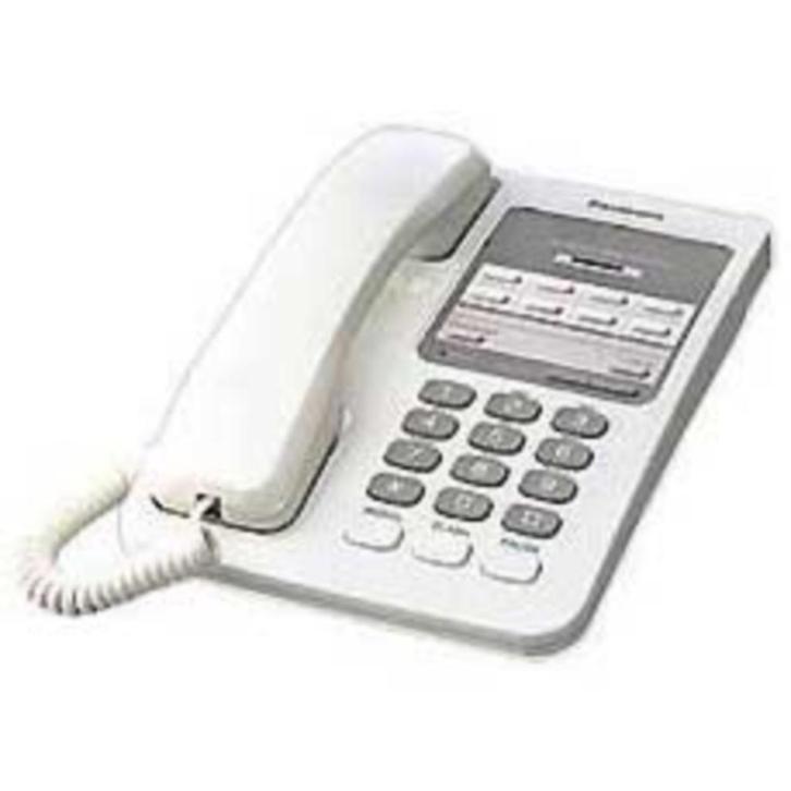 Panasonic KX-T7310 telefoontoestel wit, Telecommunicatie, Vaste telefoons | Niet Draadloos, Nieuw, Verzenden
