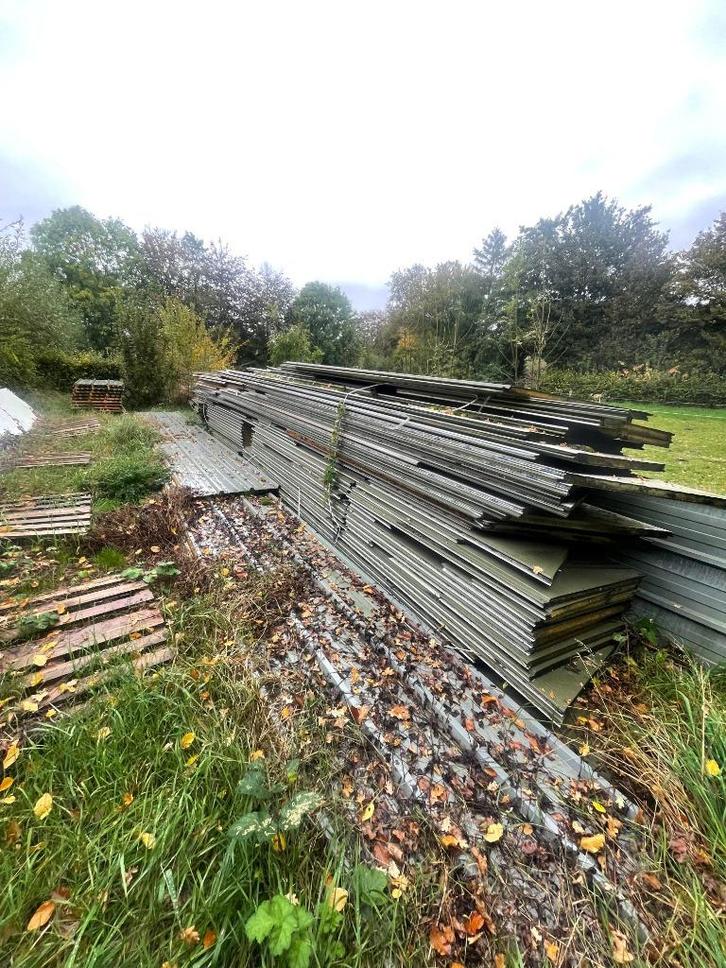 Geïsoleerde Dakplaten en Wandpanelen, Doe-het-zelf en Verbouw, Platen en Panelen, Gebruikt, Overige materialen, 20 tot 50 mm, Ophalen