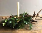 Kerststuk kerstbakje  met natuurlijke materialen, Ophalen, Nieuw