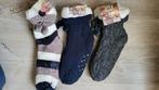 3 paar warme sokken met antislip,  one size, Ophalen of Verzenden, Nieuw
