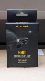 Nitecore HM01 - tactische helm lamp - ARC rail, Verzenden, Zo goed als nieuw, Batterij
