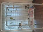 Te koop vogelkooi, Dieren en Toebehoren, Vogels | Hokken en Kooien, Ophalen of Verzenden, Gebruikt, Metaal, Vogelkooi