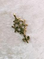 Mooi Verguld Zilveren Hugenoten Kruisje, Verzenden, Zilver, Verguld