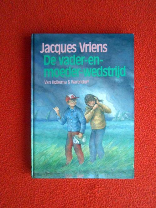 Jaques Vriens: De vader-en-moeder-wedstrijd, Boeken, Kinderboeken | Jeugd | onder 10 jaar, Zo goed als nieuw, Ophalen of Verzenden
