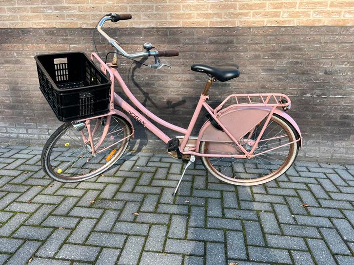 Te Koop Roze Nogan Kinderfiets Versnellingen 26 inch, Fietsen en Brommers, Fietsen | Meisjes, Zo goed als nieuw, 26 inch of meer