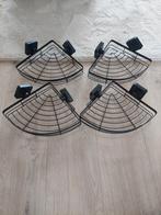 4 badkamer rekjes nieuw, Ophalen, Nieuw, Zwart, Overige typen