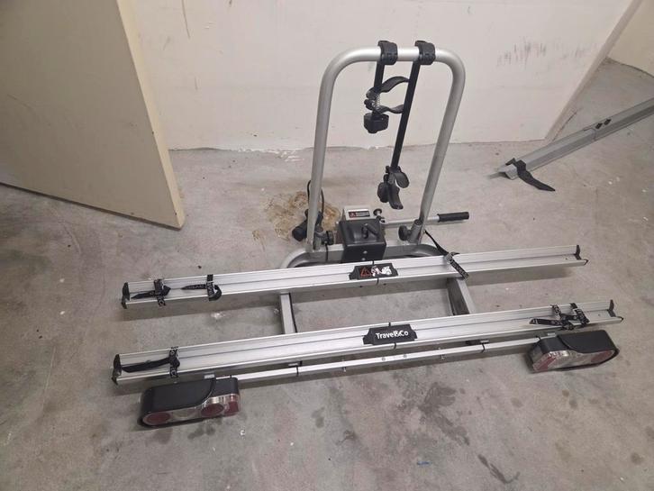 Fietsendrager met oprijlaan - Perfect voor e-bikes!, Auto diversen, Fietsendragers, Trekhaakdrager, Ophalen