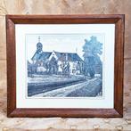 Pentekening Hervormde kerk van Waarder  – A.H. van der Woude, Ophalen