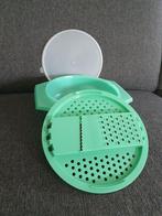 Tupperware saladeschaal met rasp voor o.a. rauwkost, Ophalen of Verzenden, Zo goed als nieuw, Groen, Schaal