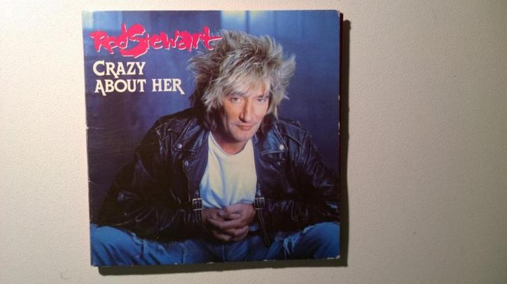 Rod Stewart - Crazy About Her, Cd's en Dvd's, Cd Singles, Zo goed als nieuw, Pop, 1 single, Maxi-single, Ophalen of Verzenden