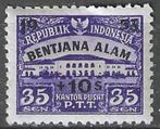 Indonesie 1953 - Yvert 72 - Postcentrale in Bandoeng (PF), Verzenden, Postfris, Zuidoost-Azië