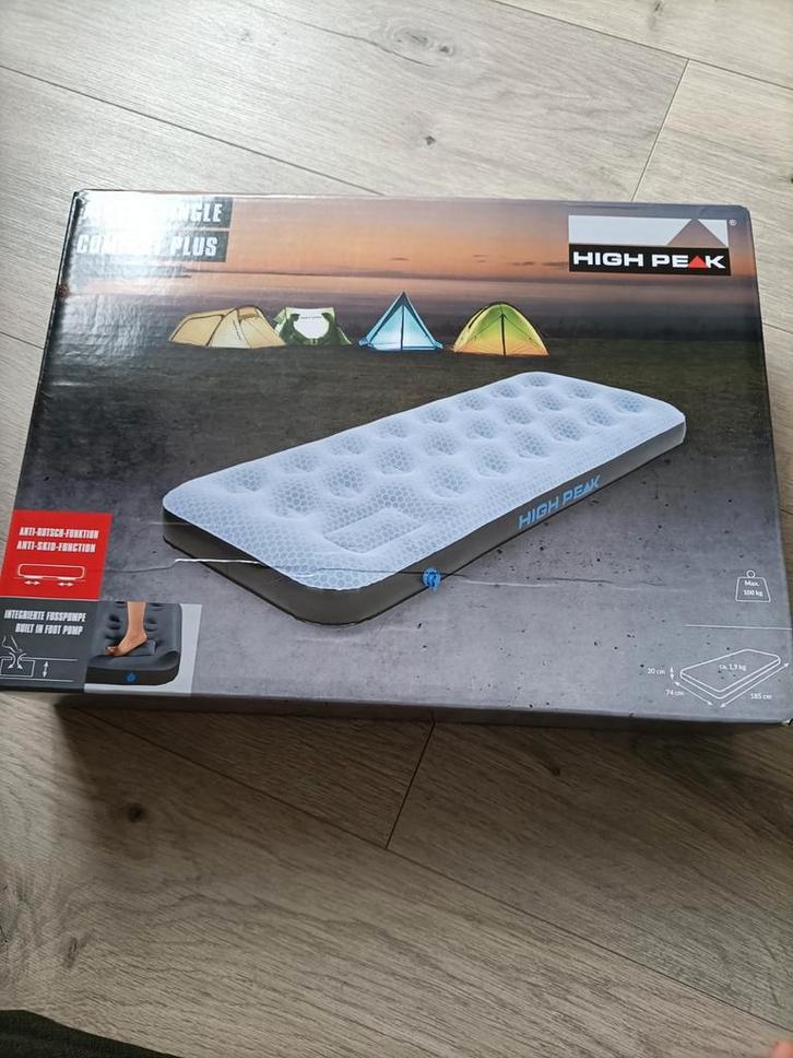 High Peak luchtbed – splinternieuw in doos, Caravans en Kamperen, Luchtbedden, Nieuw, 1-persoons, Ophalen