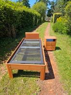 Auping Auronde bed 90 x 200 en nachtkastje., Ophalen, 90 cm, Eenpersoons, Zo goed als nieuw