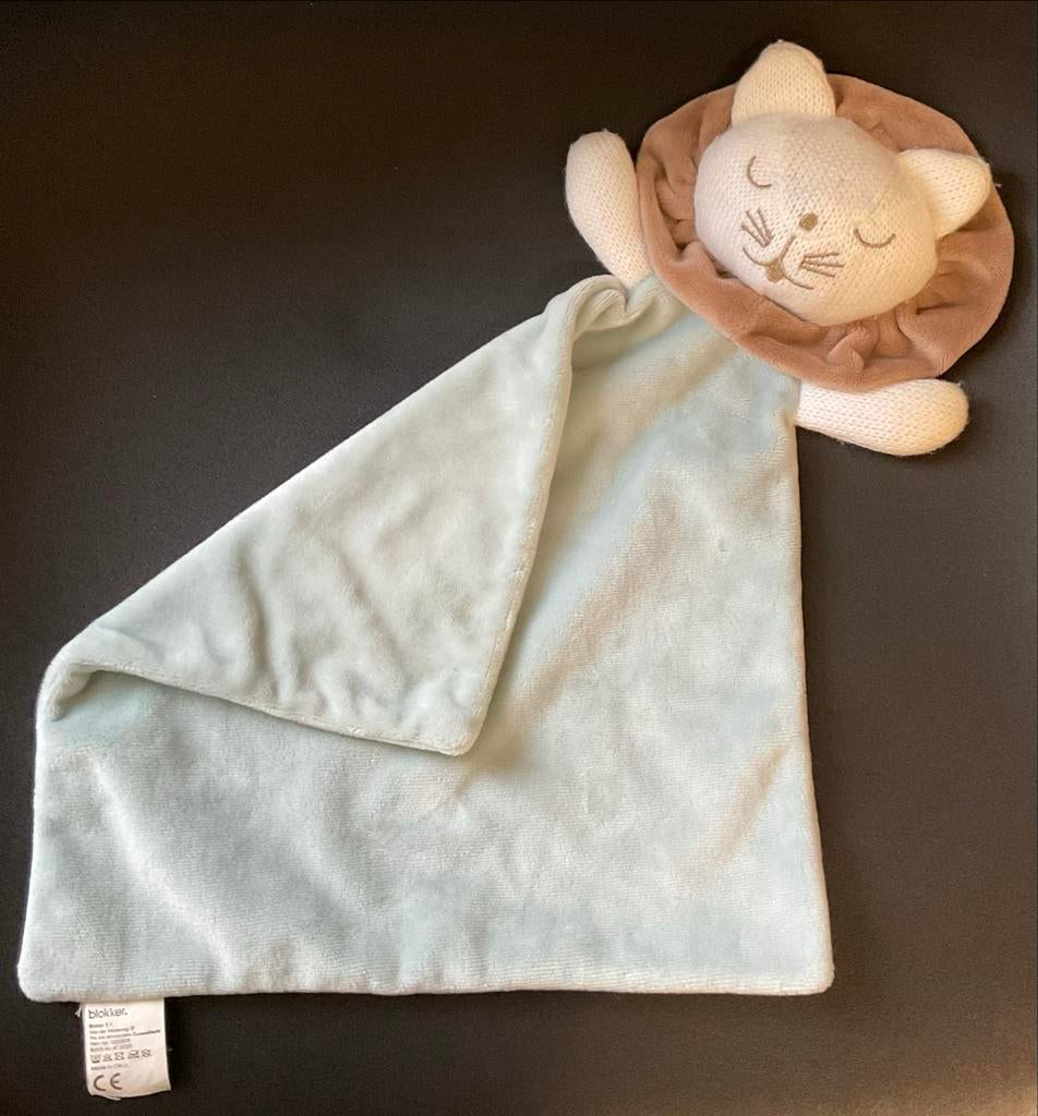 Blokker Leeuw  poes Knuffeldoekje, Ophalen of Verzenden, Zo goed als nieuw, Poes