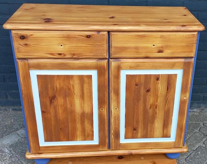 grenenhouten laden kastje, Huis en Inrichting, Kasten | Ladekasten, Gebruikt, Minder dan 100 cm, 50 tot 100 cm, 25 tot 50 cm, Grenenhout