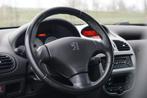 Peugeot 206 CC 1.6-16V Quiksilver | Aluminium Silver | Clima, Auto's, Peugeot, Voorwielaandrijving, Gebruikt, 4 cilinders, Cabriolet