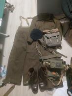 Nederlands Naoorlogs Uniform met Veldtelefoon WOII, Ophalen of Verzenden, Landmacht, Nederland, Kleding of Schoenen