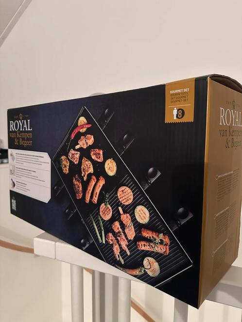 Royal van Kempen & Begeer Gourmetstel - 8 Personen, Witgoed en Apparatuur, Gourmetstellen, Nieuw, 8 personen of meer, Ophalen of Verzenden