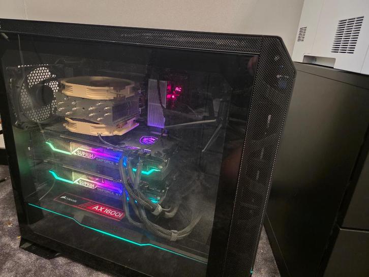 AI/3D PC - 64 cores, 128Gb RAM, 48Gb VRAM, 11 Tb storage, Computers en Software, Desktop Pc's, SSD, 64 GB of meer, Ophalen