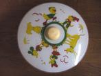 Vintage Plafonniere met oude Disney figuren, Ophalen of Verzenden, Gebruikt, Glas, Minder dan 50 cm