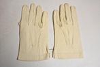 wit leren handschoenen NOS tbv officier etc duitsland, Ophalen of Verzenden, Landmacht, Duitsland, Overige typen