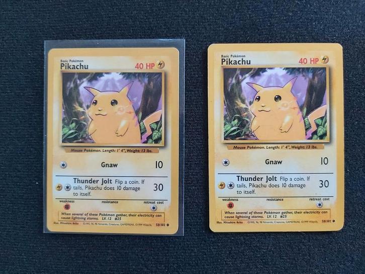 Pokemon Kaarten Base Set 1999 - Goede Staat!, Hobby en Vrije tijd, Verzamelkaartspellen | Pokémon, Zo goed als nieuw, Meerdere kaarten