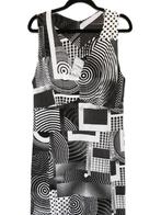 NIeuw Les Amies lange jurk maxi jurk black white, Verzenden, Zwart, Maat 42/44 (L), Nieuw