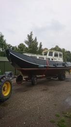 Zeeschouw motorboot., Ophalen, Gebruikt, Staal, Diesel