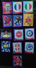 Topps Euro 2024 parallel stickers lila/paars/groen + SP, Ophalen of Verzenden, Nieuw, Buitenlandse clubs, Poster, Plaatje of Sticker