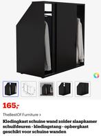 Kasten schuine wand zolder, Huis en Inrichting, Kasten | Kledingkasten, Ophalen, Nieuw, Met hangruimte, Minder dan 100 cm