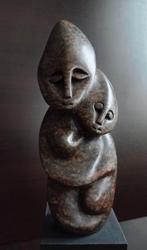 NEUERRAUM Handmade Shona Art Natural Stone Sculpture, Antiek en Kunst, Ophalen of Verzenden
