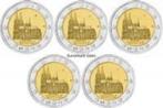 5x 2 euro Duitsland 2011 Serie ADFGJ - Dom Van Keulen - UNC, Postzegels en Munten, Munten | Europa | Euromunten, 2 euro, Setje